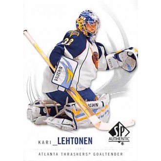 Řadové karty - Lehtonen Kari - 2009-10 SP Authentic No.74