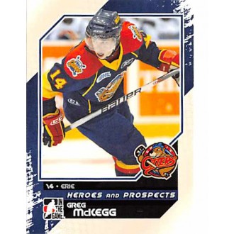 Řadové karty - McKegg Greg - 2010-11 ITG Heroes and Prospects No.13