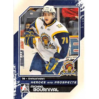 Řadové karty - Bournival Michael - 2010-11 ITG Heroes and Prospects No.44