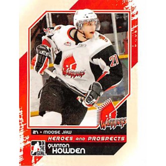 Řadové karty - Howden Quiton - 2010-11 ITG Heroes and Prospects No.71