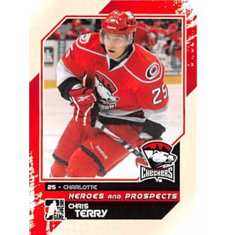 Řadové karty - Terry Chris - 2010-11 ITG Heroes and Prospects No.104