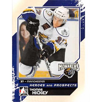 Řadové karty - Hickey Thomas - 2010-11 ITG Heroes and Prospects No.109