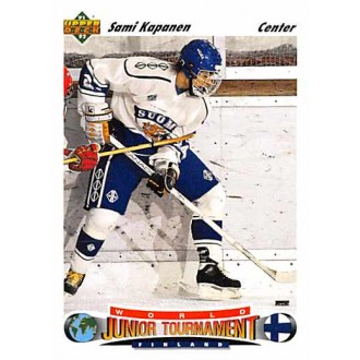 Řadové karty - Kapanen Sami - 1991-92 Upper Deck No.674