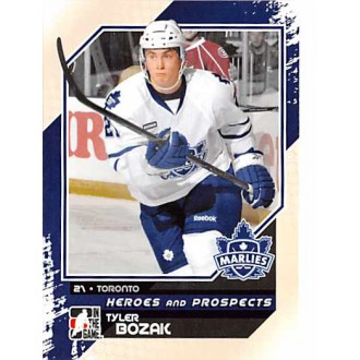 Řadové karty - Bozak Tyler - 2010-11 ITG Heroes and Prospects No.116