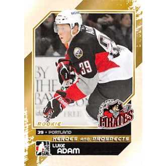 Řadové karty - Adam Luke - 2010-11 ITG Heroes and Prospects No.143