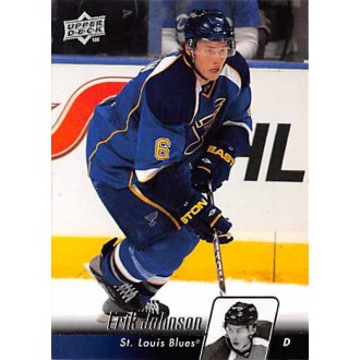 Řadové karty - Johnson Erik - 2010-11 Upper Deck No.31