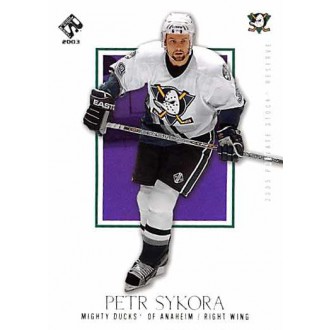 Řadové karty - Sýkora Petr - 2002-03 Private Stock Reserve No.3