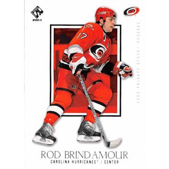 Řadové karty - Brind´Amour Rod - 2002-03 Private Stock Reserve No.15