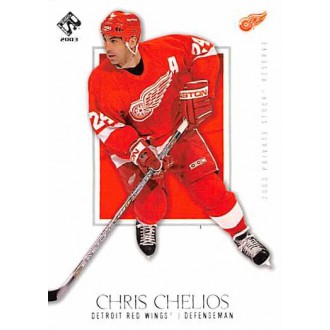 Řadové karty - Chelios Chris - 2002-03 Private Stock Reserve No.35