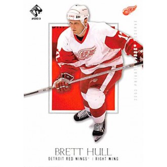 Řadové karty - Hull Brett - 2002-03 Private Stock Reserve No.36