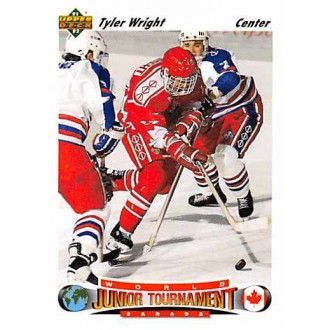 Řadové karty - Wright Tyler - 1991-92 Upper Deck No.686