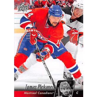 Řadové karty - Plekanec Tomáš - 2010-11 Upper Deck No.351