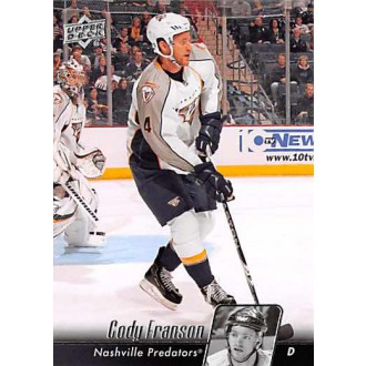 Řadové karty - Franson Cody - 2010-11 Upper Deck No.360