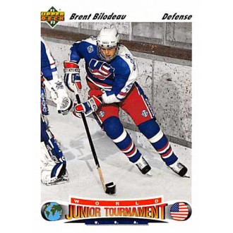 Řadové karty - Bilodeau Brent - 1991-92 Upper Deck No.694