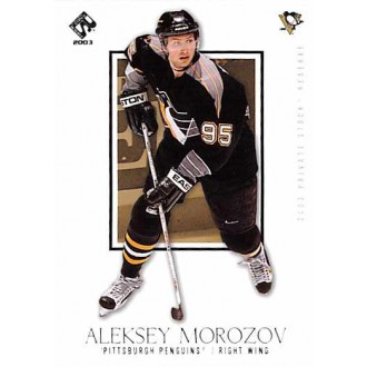 Řadové karty - Morozov Aleksey - 2002-03 Private Stock Reserve No.81