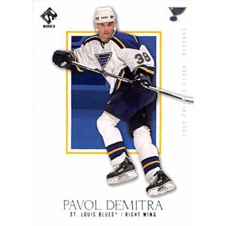 Řadové karty - Demitra Pavol - 2002-03 Private Stock Reserve No.82