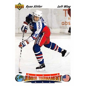 Řadové karty - Sittler Ryan - 1991-92 Upper Deck No.695