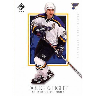 Řadové karty - Weight Doug - 2002-03 Private Stock Reserve No.85