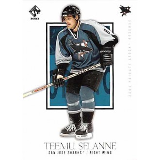 Řadové karty - Selanne Teemu - 2002-03 Private Stock Reserve No.88