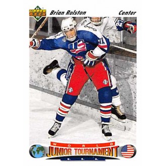 Řadové karty - Rolston Brian - 1991-92 Upper Deck No.699