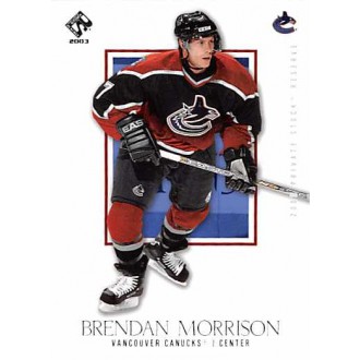Řadové karty - Morrison Brendan - 2002-03 Private Stock Reserve No.96