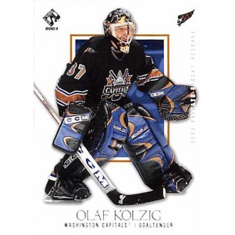Řadové karty - Kolzig Olaf - 2002-03 Private Stock Reserve No.99