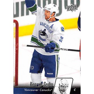 Řadové karty - Sedin Henrik - 2010-11 Upper Deck No.7