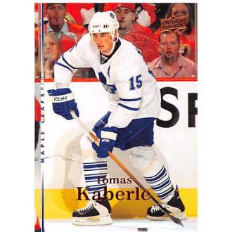 Řadové karty - Kaberle Tomáš - 2007-08 Upper Deck No.399
