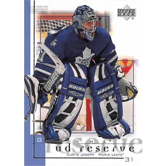 Řadové karty - Joseph Curtis - 2000-01 UD Reserve No.80