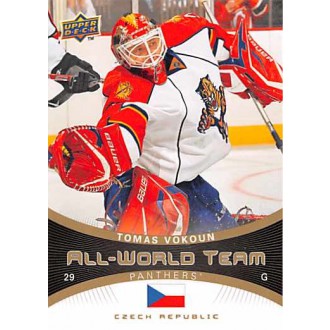 Insertní karty - Vokoun Tomáš - 2010-11 Upper Deck All World Team No.AW18