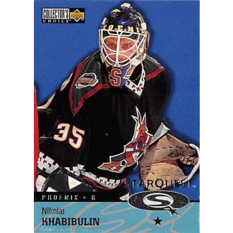 Insertní karty - Khabibulin Nikolai - 1997-98 Collectors Choice StarQuest  No.SQ35