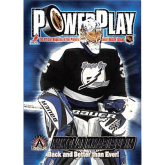 Insertní karty - Khabibulin Nikolai - 2001-02 Adrenaline Power Play No.33