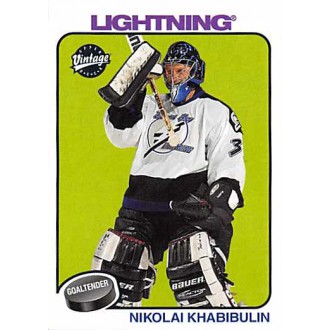 Řadové karty - Khabibulin Nikolai - 2001-02 Vintage No.229