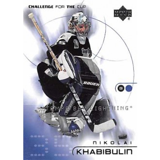 Řadové karty - Khabibulin Nikolai - 2001-02 Challenge for the Cup No.81