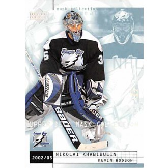 Řadové karty - Khabibulin Nikolai, Hodson Kevin - 2002-03 Mask Collection No.79