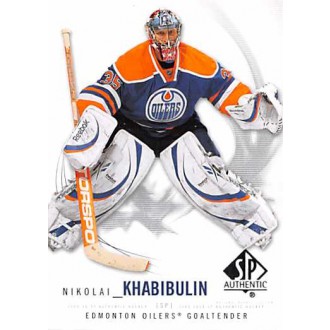 Řadové karty - Khabibulin Nikolai - 2009-10 SP Authentic No.44