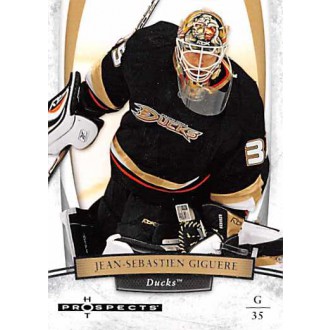Řadové karty - Giguere Jean-Sebastien - 2007-08 Hot Prospects No.39