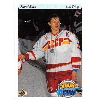 Řadové karty - Bure Pavel - 1990-91 Upper Deck No.526