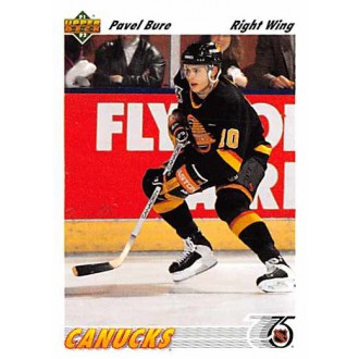 Řadové karty - Bure Pavel - 1991-92 Upper Deck No.555
