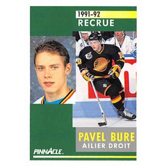 Řadové karty - Bure Pavel - 1991-92 Pinnacle French No.315