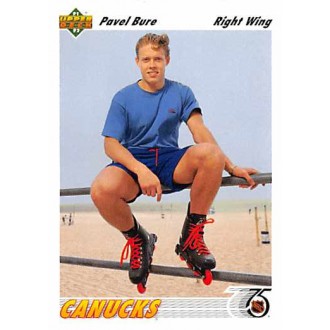 Řadové karty - Bure Pavel - 1991-92 Upper Deck No.54