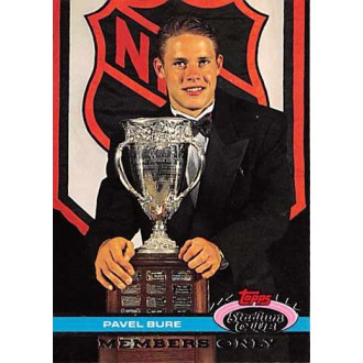 Řadové karty - Bure Pavel - 1991-92 Stadium Club Members Only
