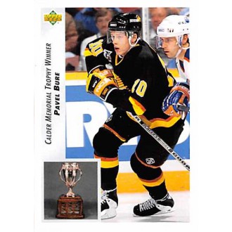 Řadové karty - Bure Pavel - 1992-93 Upper Deck No.431