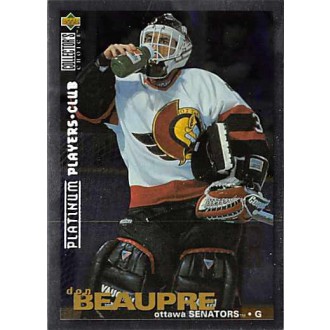 Paralelní karty - Beaupre Don - 1995-96 Collectors Choice Players Club Platinum No.11