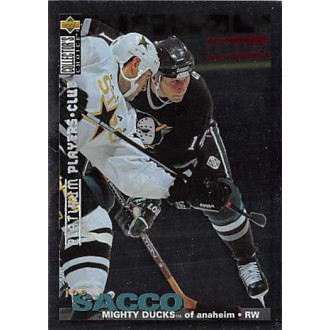 Paralelní karty - Sacco Joe - 1995-96 Collectors Choice Players Club Platinum No.68