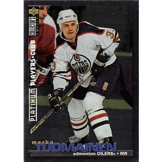 Paralelní karty - Tuomainen Marko - 1995-96 Collectors Choice Players Club Platinum No.121