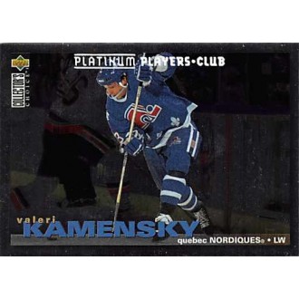Paralelní karty - Kamensky Valeri - 1995-96 Collectors Choice Players Club Platinum No.221