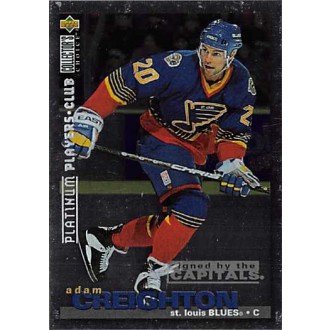 Paralelní karty - Creighton Adam - 1995-96 Collectors Choice Players Club Platinum No.229