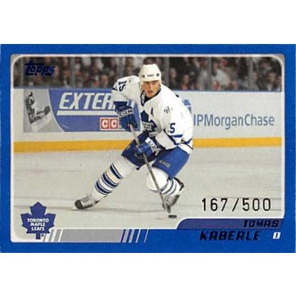 Paralelní karty - Kaberle Tomáš - 2003-04 O-Pee-Chee Blue No.224