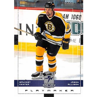 Řadové karty - Allison Jason - 1999-00 Wayne Gretzky Hockey No.17